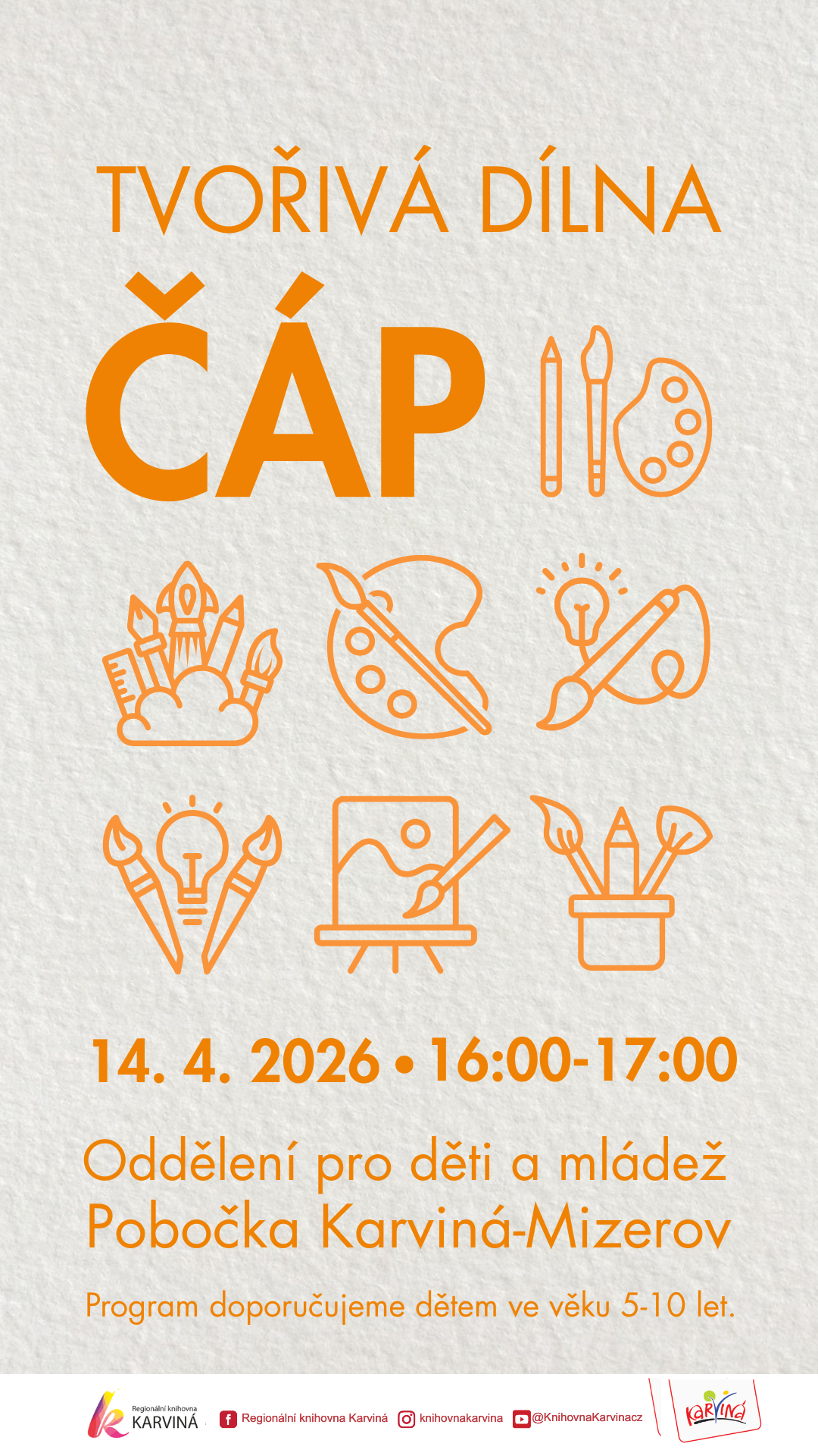 Tvoření pro děti - Čáp